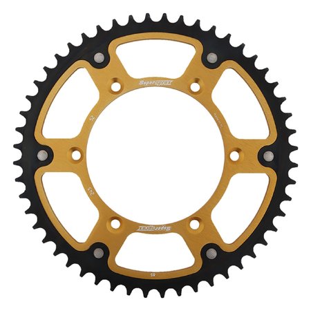 SUPERSPROX Gold Stealth Sprocket For Yamaha WR250X Supermoto 2008-2011 RST-245-52-GLD